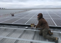 Todd Lund Wires Up Oregon Ice Arena Rooftop