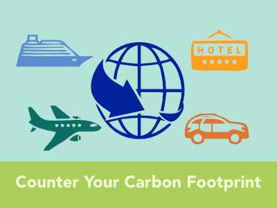 Counter your carbon footprint