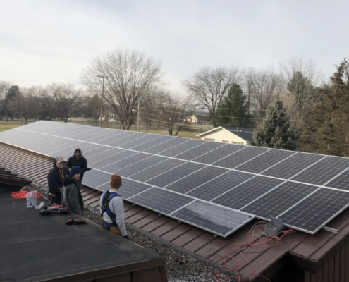 Christ Lutheran Church of Spring Green (18kW; install by WES Engineering)