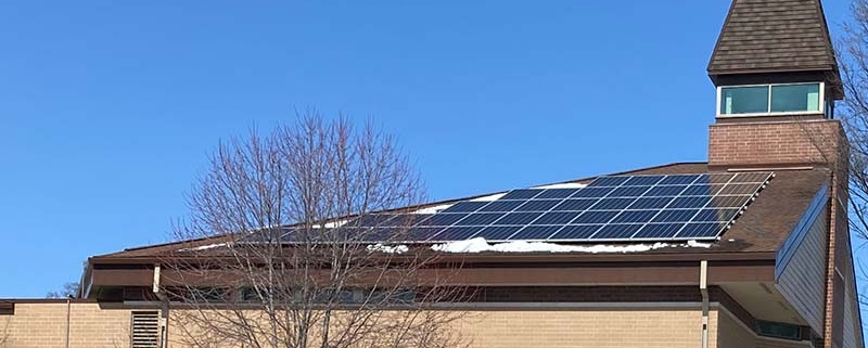 Mt Zion Baptist solar panels